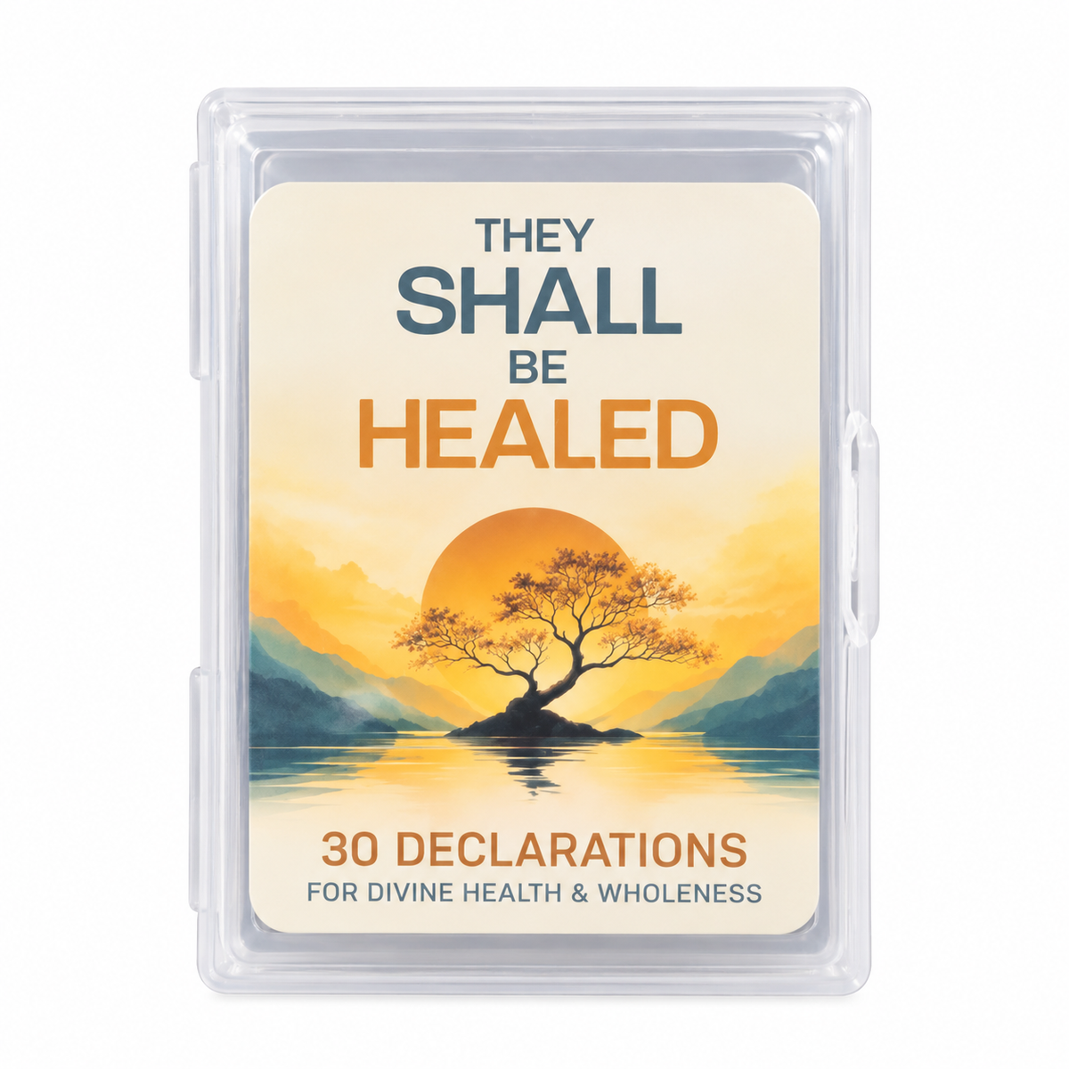 They Shall Be Healed Declaration Cards